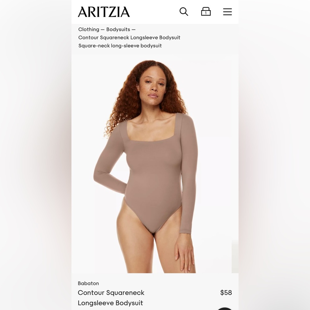 Babaton body suit - Aritzia size XS